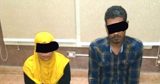 القبض على خادمة بالسويس وصديقها لسرقتهما شقة سكنية بالسويس