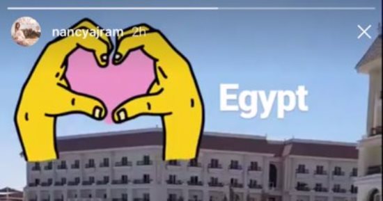 نانسى عجرم تنشر صور من فندق الماسة قبل ساعات من إحياء حفل الافتتاح