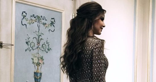 نانسى عجرم تنشر صورتها قبل التوجه لمسرح حفل العاصمة الإدارية الجديدة