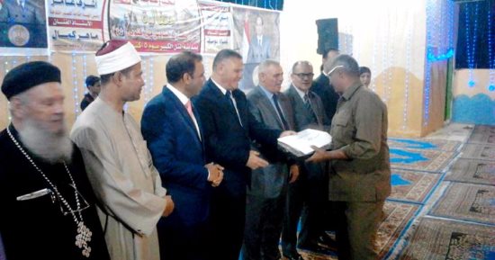 سكرتير عام الإسماعيلية يفتتح مشروعات مدينة التل الكبير بمناسبة احتفالات أكتوبر