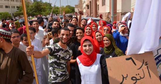 جامعة المنصورة تفتتح مهرجان الأسر الطلابية