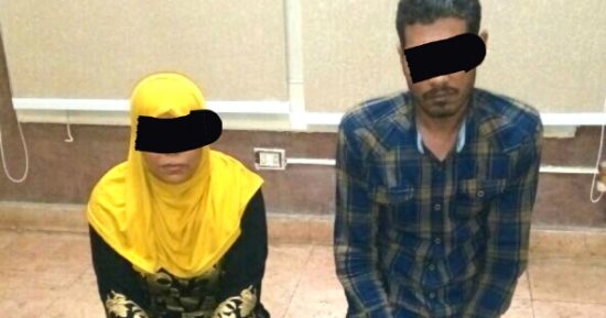 حبس خادمة وصديقها 4 أيام لسرقتهما شقة سكنية بالسويس