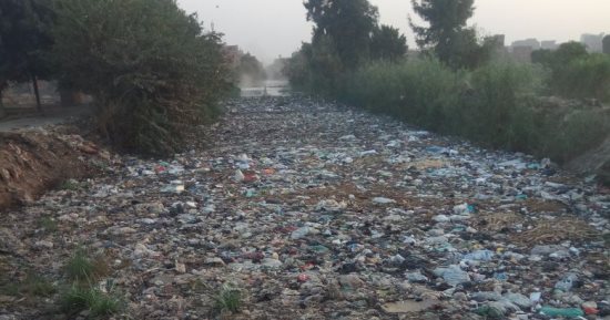 بالصور.. رشاح بقليوب يتحول لمقلب قمامة.. ومواطن: الناس بتروى الزرع منه