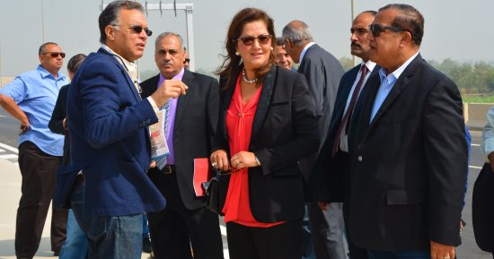 وزيرة التخطيط: محور "شبرا - بنها" يساهم فى تخفيض تكلفة نقل السلع