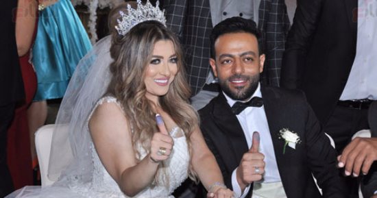 نكد على جيل بحاله وفرح هو.. شاهد رد فعل السوشيال ميديا على زواج تامر عاشور