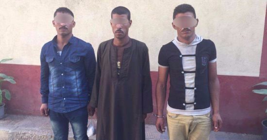 مباحث سمسطا ببنى سويف تضبط 3 عاطلين كونا تشكيلا عصابيا للسرقة بالإكراه