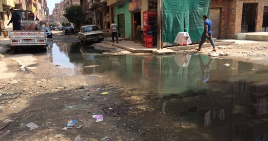 تكسير الشوارع 3 مرات فى 4 أشهر  دون حل لأزمة الصرف بأكبر  أحياء الإسماعيلية