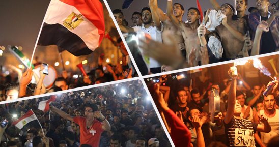 الفرحة حلوة يا ولاد.. المصريون بحتفلون بالمنتخب فى التحرير