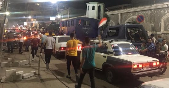 دوريات أمنية لتأمين احتفالات الأسايطة فى الشوارع والميادين بتأهل المنتخب