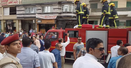  جنازة عسكرية لشهيد القوات المسلحة فى سيناء بمسقط رأسه بالمحلة