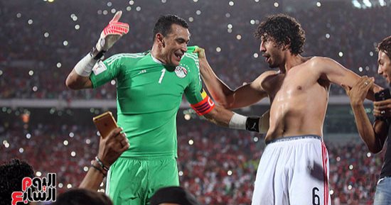 شاهد.. "7" صور مؤثرة فى مباراة مصر أمام الكونغو