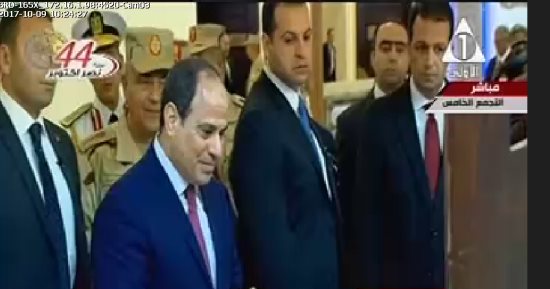 الرئيس السيسي يصل مركز المنارة لافتتاح المؤتمر القومى للبحث العلمى