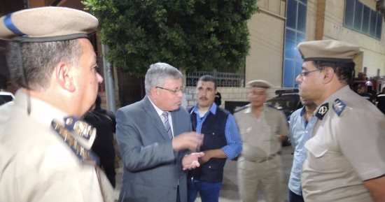 بالصور..جولات تفقدية لمدير أمن المنوفية لتأمين احتفالات المواطنين بفوز المنتخب