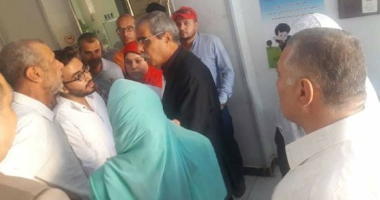 وكيل صحة المنوفية يفتتح عيادة العلاج الطبيعى بقرية جزى