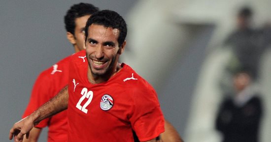 محمد أبو تريكة يظهر فى مهرجان اعتزال حسام غالي