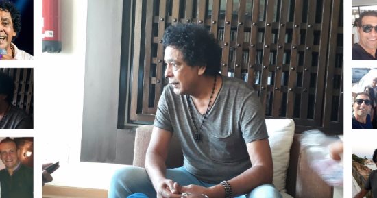حسام الحسينى يغازل الكينج محمد منير على "إنستجرام"