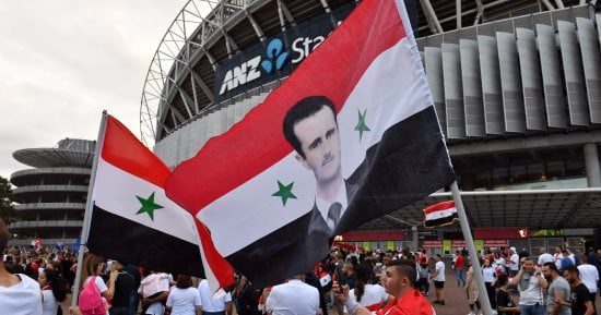 مباراة سوريا واستراليا .. قائد منتخب سوريا يوجه رسالة للجماهير بعد الخسارة
