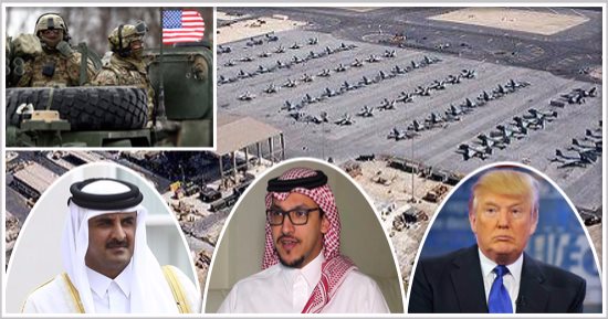 مقال بـ"ذا هيل" الأمريكية يحذر من بقاء وجود "العُديد" فى قطر.. سلمان الأنصارى: إيران ستستغل القاعدة فى حال اندلاع المواجهة الوشيكة مع واشنطن.. والعلاقات الوثيقة بين طهران والدوحة تدعو لضرورة سحبها من إمارة تميم