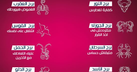 حظك اليوم وتوقعات الأبراج اليوم الجمعة 13 أكتوبر 