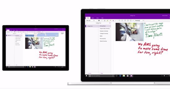 تحديث جديد لتطبيق OneNote على منصة ويندوز 10