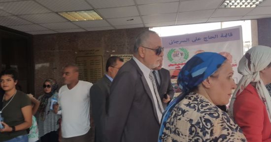 على السرجانى يظهر فى انتخابات الطائرة