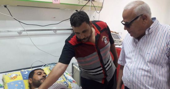 محافظ بورسعيد:علاج مدير  مكافحة القوارض بالمركز الطب العالمى على نفقة الدولة