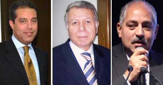جلسة ودية تجمع حسن حمدى مع العامرى والدرندلى وقنديل فى الأهلي