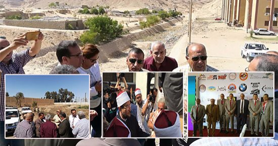 بالصور .. في جولات مكوكية للوزراء بالمحافظات.. وزير الأوقاف: التدين السياسى خطر وزواج القاصرات حرام شرعا..ووزير التنمية المحلية يلتقى محافظ القليوبية ومحلب: مهرجان الصحراء يبعث رسالة حب وسلام من وادى الريان