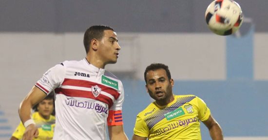 بالفيديو.. باسم مرسى يهدد مرمى طنطا ومصطفى محمد يرد بعد دقيقة