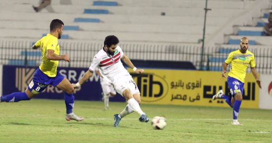 بالفيديو.. طنطا يتعادل مع الزمالك من ركلة جزاء