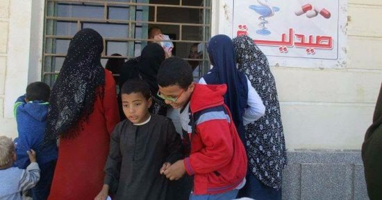 قافلة الحرية توقع الكشف الطبى على 1319مواطنا ببنى سويف
