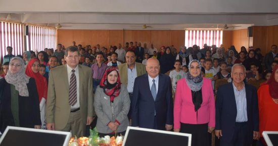 رئيس جامعة الزقازيق يفتتح المرحلة الثالثة من جامعة الطفل