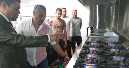 الغاز الطبيعى يصل العاصمة الإدارية الجديدة 