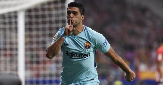 شاهد.. سواريز يفك النحس بهدف برشلونة الأول أمام ليجانيس
