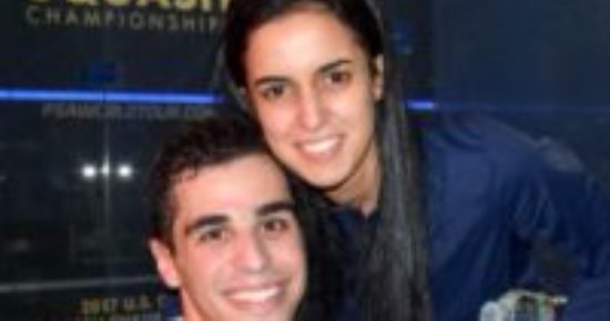 زوجان مصریان فى نهائى بطولة أمريكا للاسكواش
