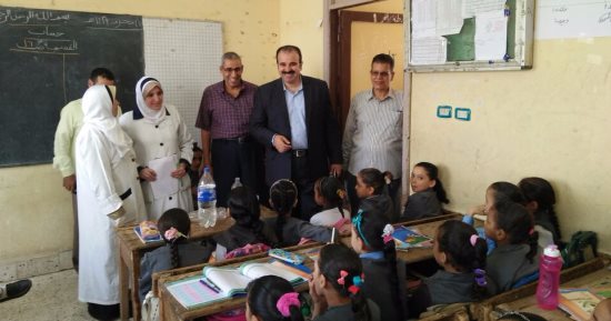 بدء تطعيم 939 ألف طفل بمدارس الشرقية ضد الديدان والطفيليات المعوية