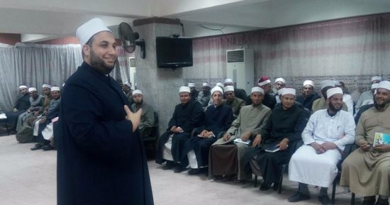 الأوقاف تقيم دورة تأهيلية للأئمة الجدد بمسجد النور بالعباسية