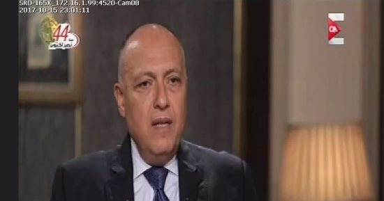 سامح شكرى: مطالب الدول الأربع  تجاه قطر مثل الدم المصرى غير قابلة للتفاوض