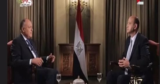 سامح شكرى: لم يكن بالإمكان أن تترك مصر الساحة خالية لمرشح أوحد من قطر