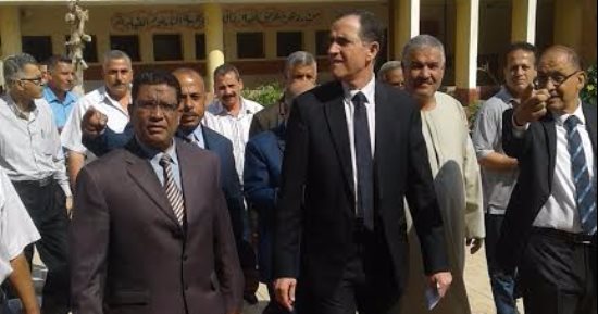نائب الوزير للتعليم الفنى فى جولة تفقدية بمدارس المنوفية