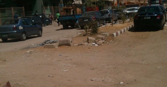 بالصور.. قارئ يطالب برصف شارع آل عثمان بمدينة نصر بعد تحوله لطريق رملى
