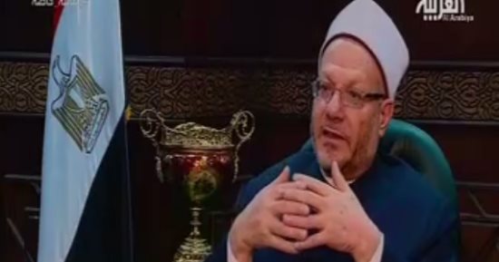 مفتى الجمهورية: نستهدف تنقية المجتمع من الإرهاب بالفكر والبندقية معًا