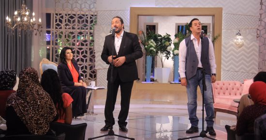 الخميس والجمعة..على الحجار ومدحت صالح ضيفا منى الشاذلى فى "معكم"