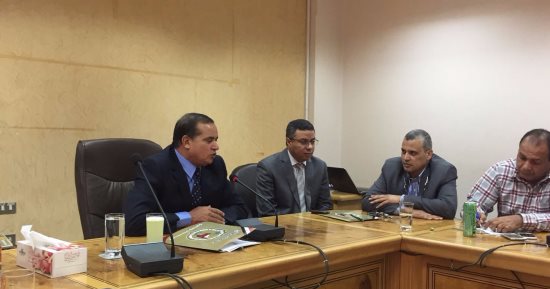 رئيس جامعة سوهاج الجديد:الهيكل الإدارى وزيادة موارد الصناديق فى خطة التطوير 