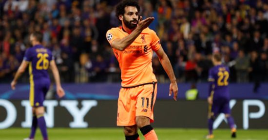 ليفربول يقتحم أعلى 10 أندية فى القيمة التسويقية بعد ارتفاع سعر صلاح