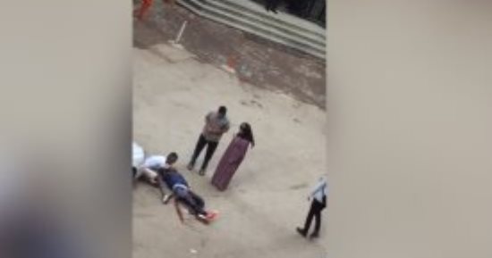 ننشر أول فيديو لمقتل شاب أثناء محاولته التحرش بفتاة وخطفها فى الهرم