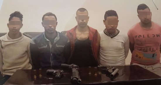 بالصور.. حبس 5 أشخاص استدرجوا سائقا وقتلوه بسلاح نارى فى قليوب