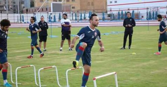 محمد رمضان يظهر فى مران الزمالك رغم الانضمام للمقاصة