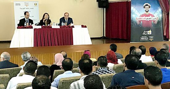 غادة والى تلتقى الفتيات المتعافيات من تعاطى المخدرات بمستشفى المعمورة