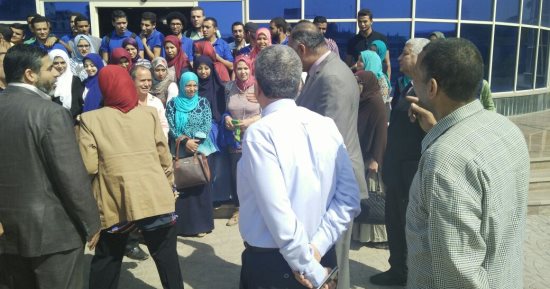 "بنها للصناعات الإلكترونية" تستقبل طلبه جامعتى "بنها و طنطا "
